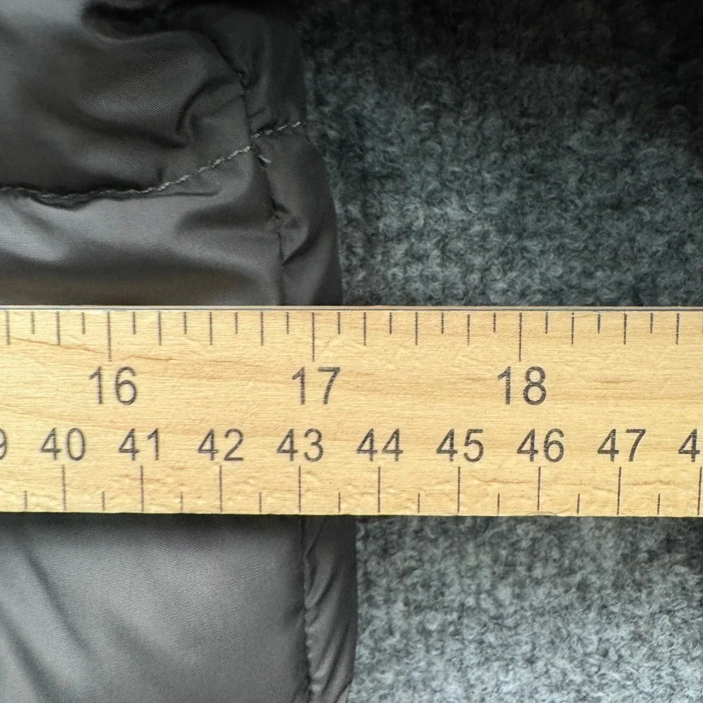 The North Face‎ Puffer Jacket Girls Size M 10/12 Gray Fleece Lined Outdoor